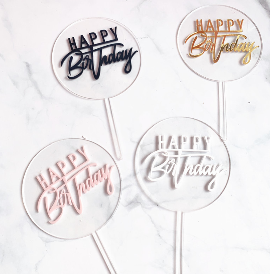 Custom Cake Toppers (Acrylic)