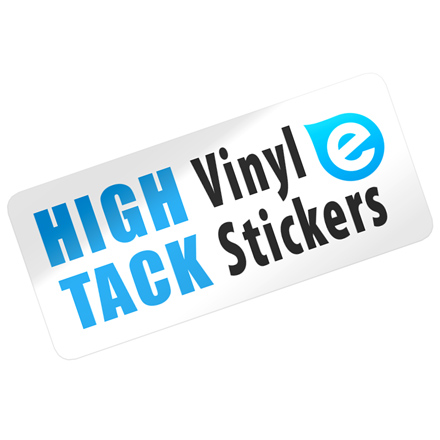 High Tack Vinyl Stickers
