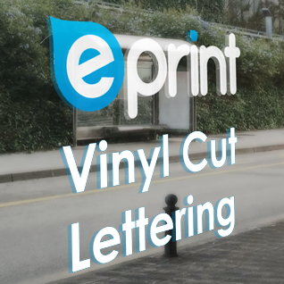 Vinyl Cut Lettering (digital sign writing)