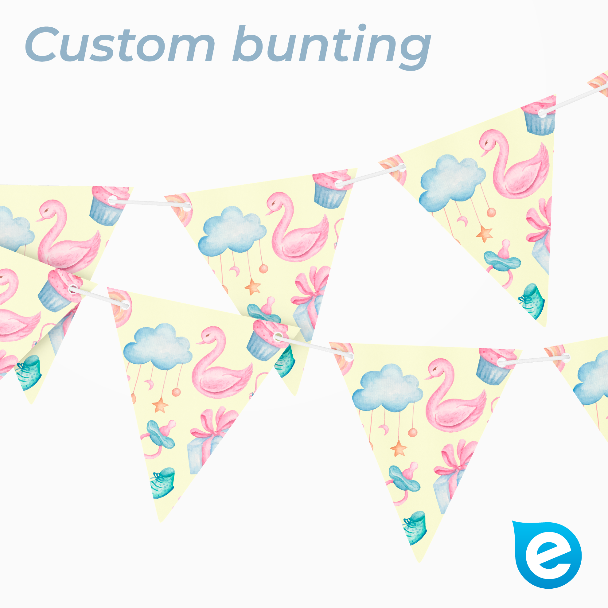 Baby Shower Bunting