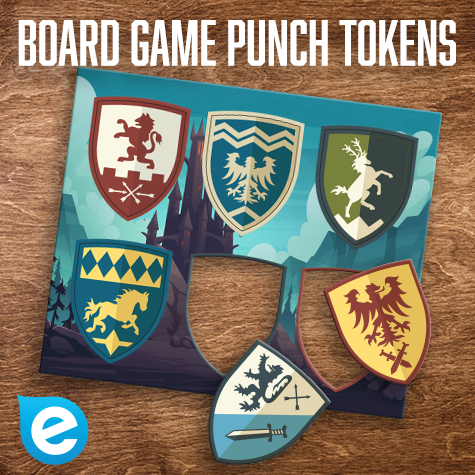 Board Game Punch Tokens Australia