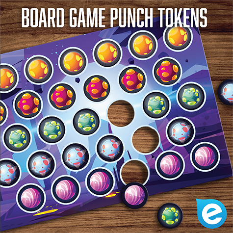 Board Game Punch Tokens Australia